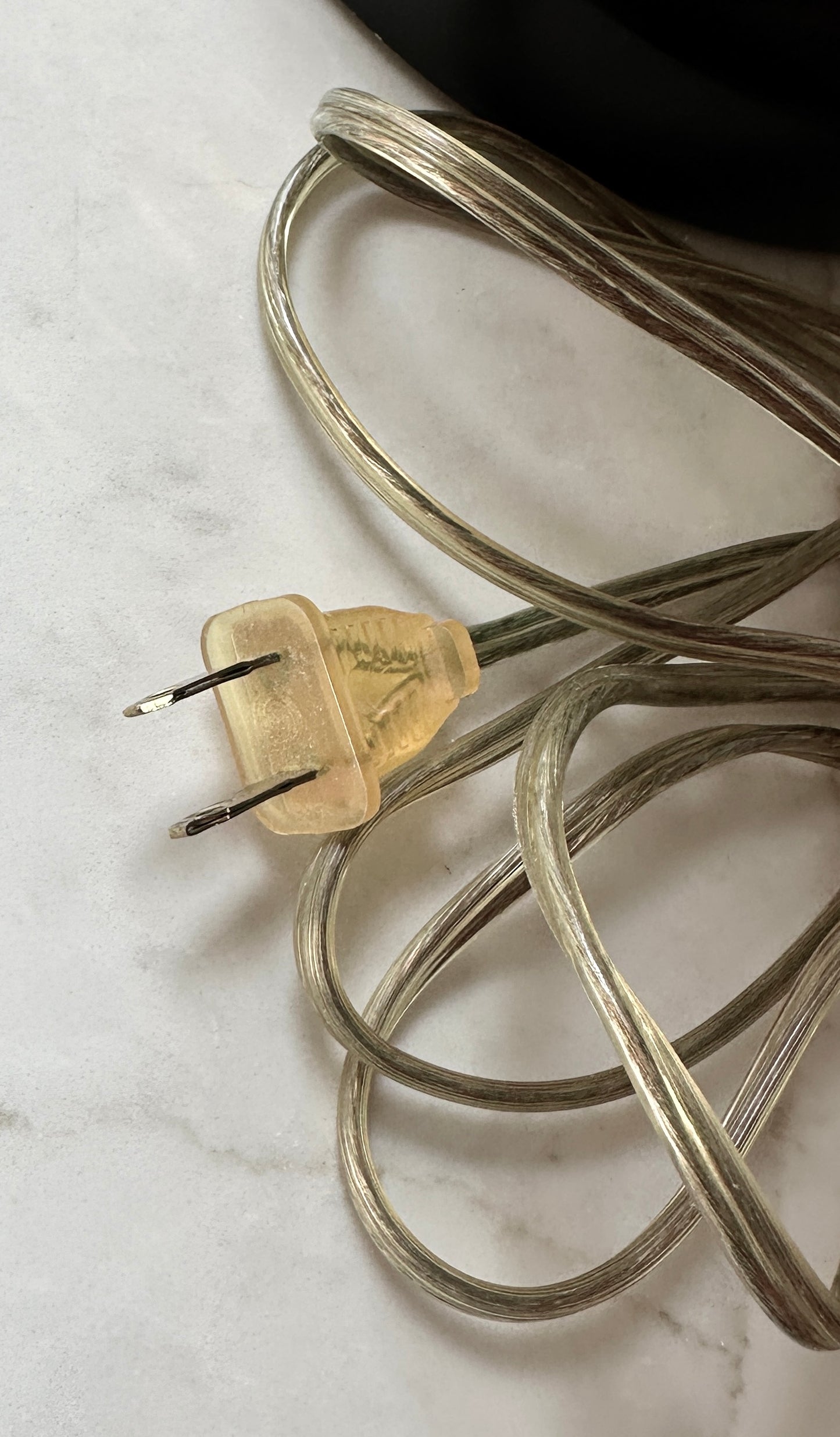 Monumental Vintage Brass Beehive Lamp