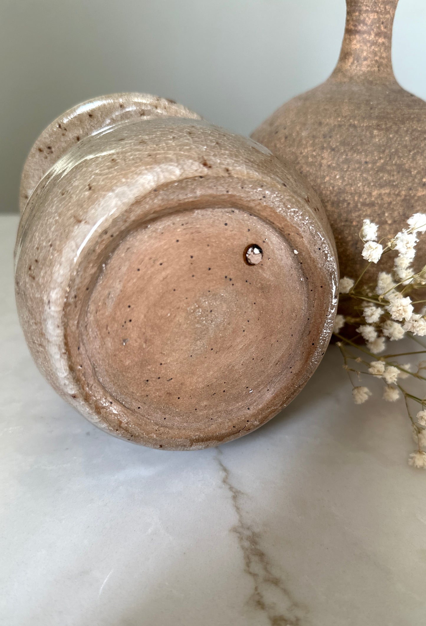 Vintage Earthy Pottery Set