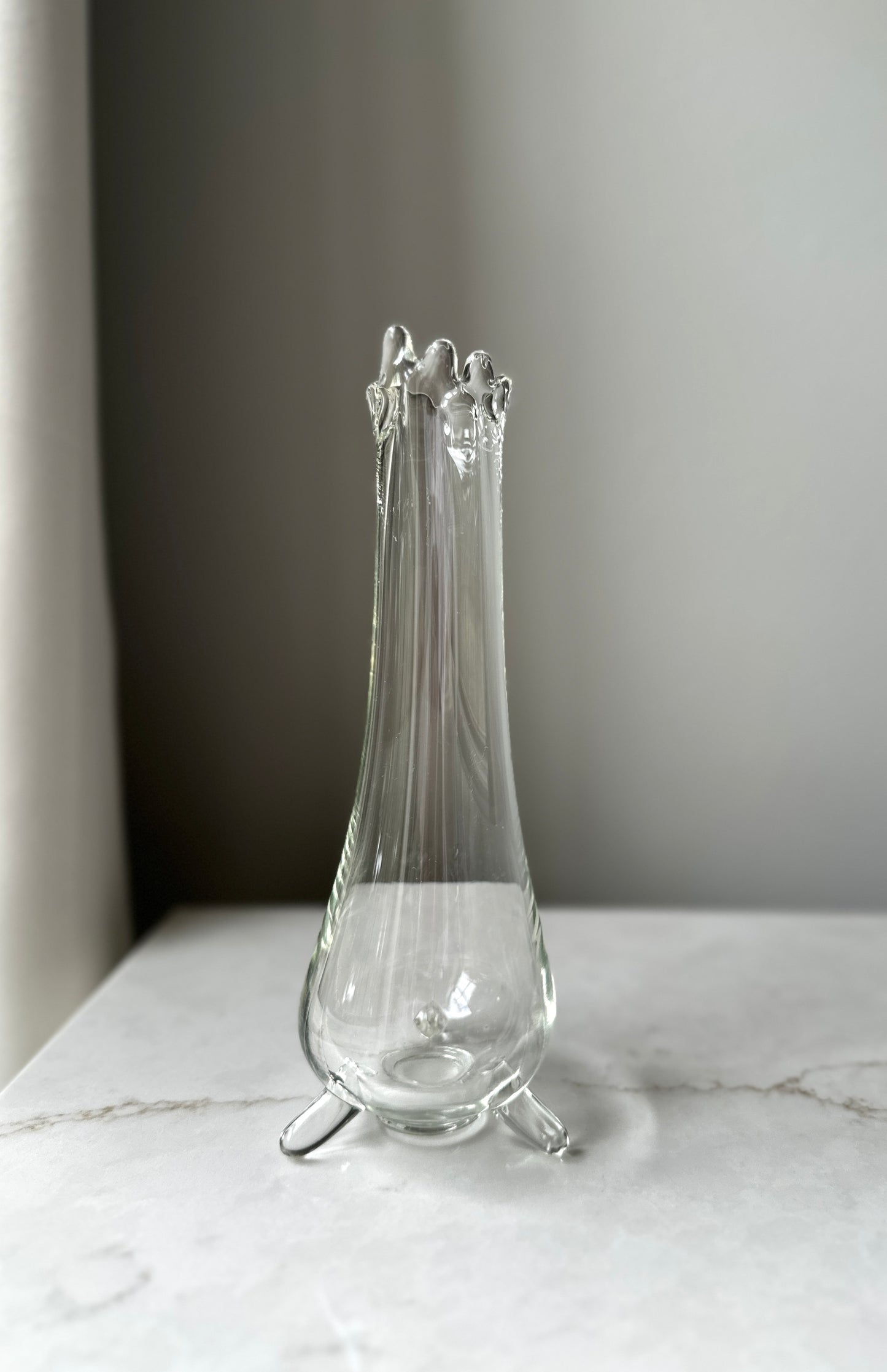 Mid-Century Swung Footed Vase
