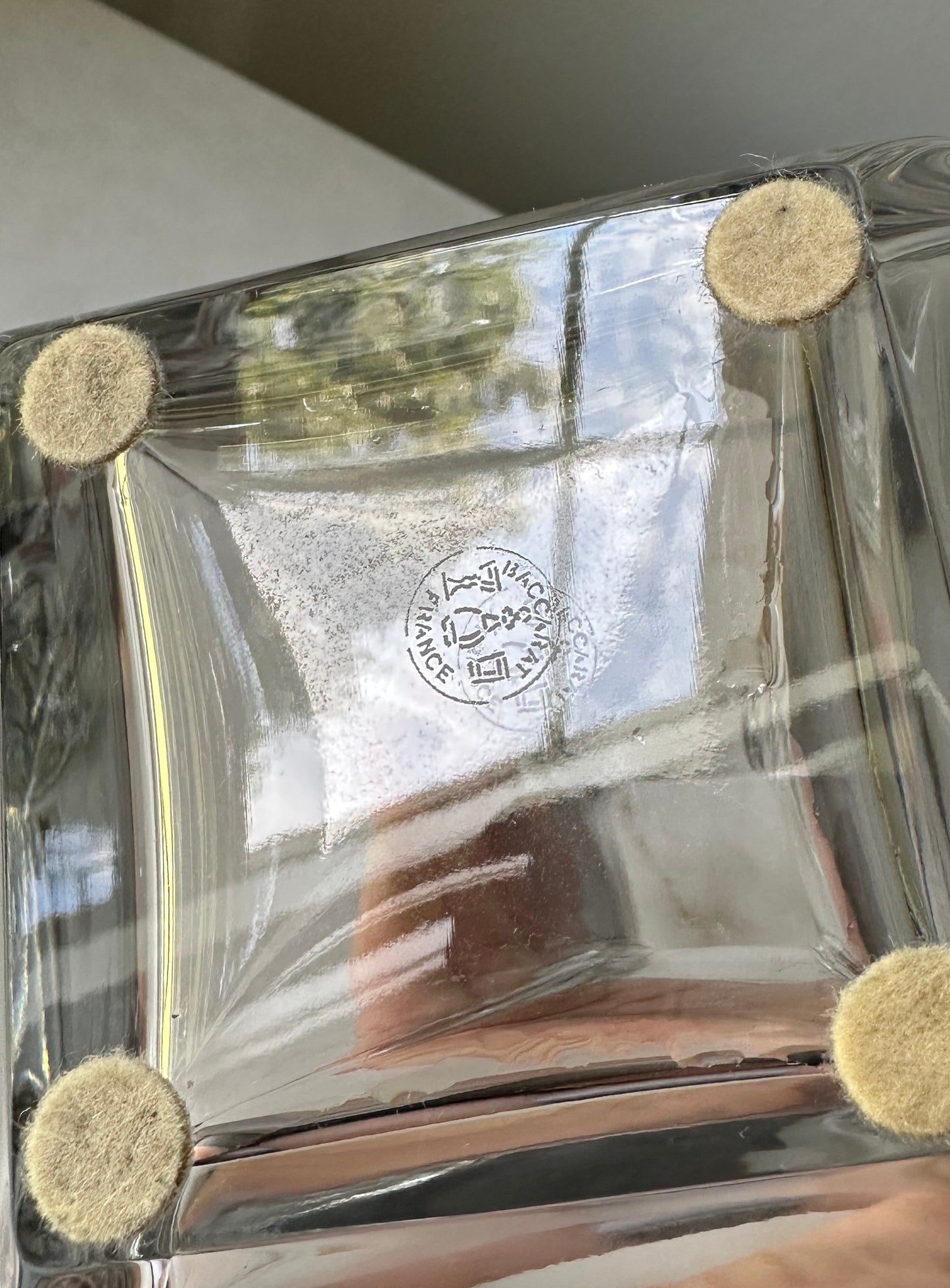 Vintage Signed Baccarat Celine Vase