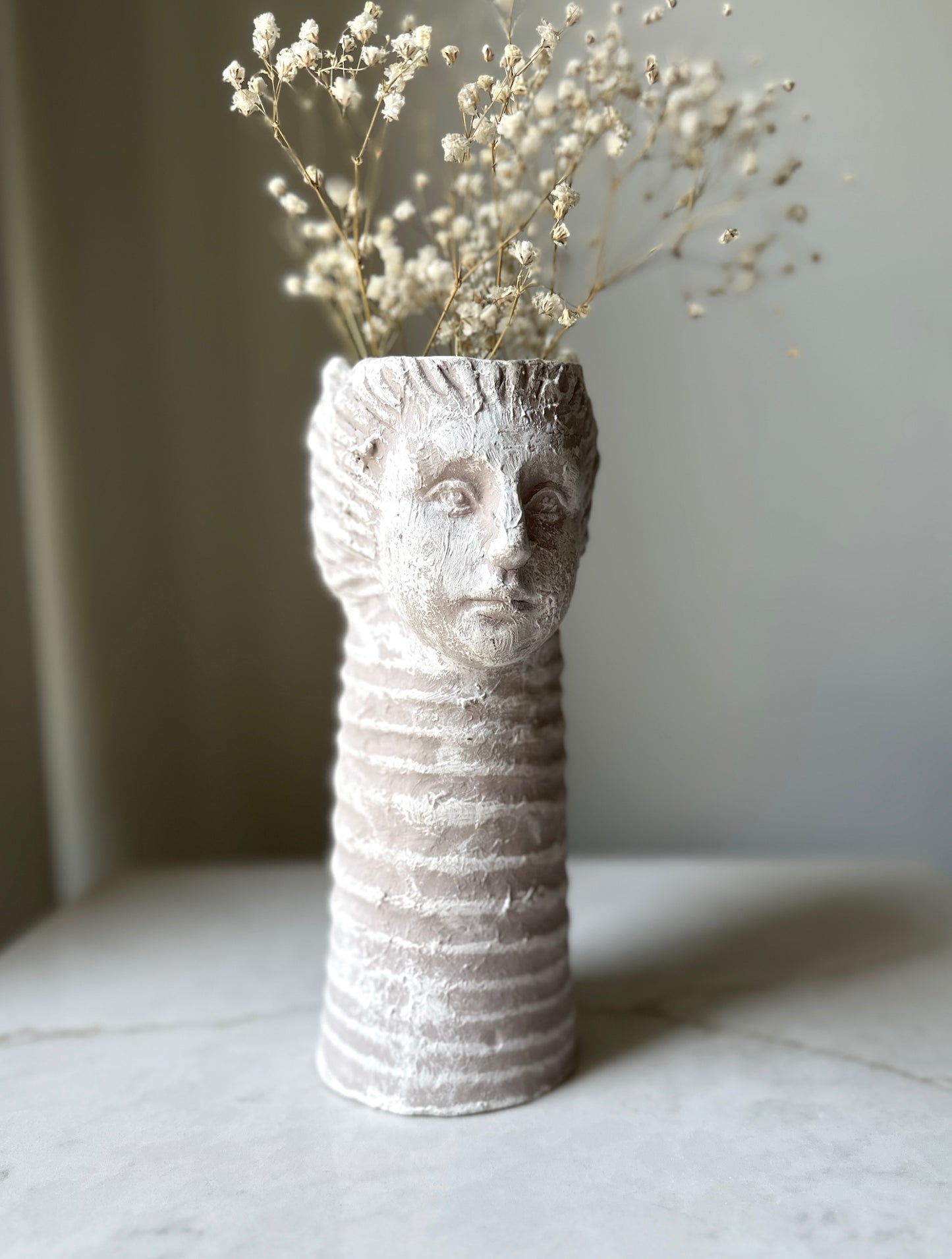 Sculptural Female Form Ceramic Pottery Vase