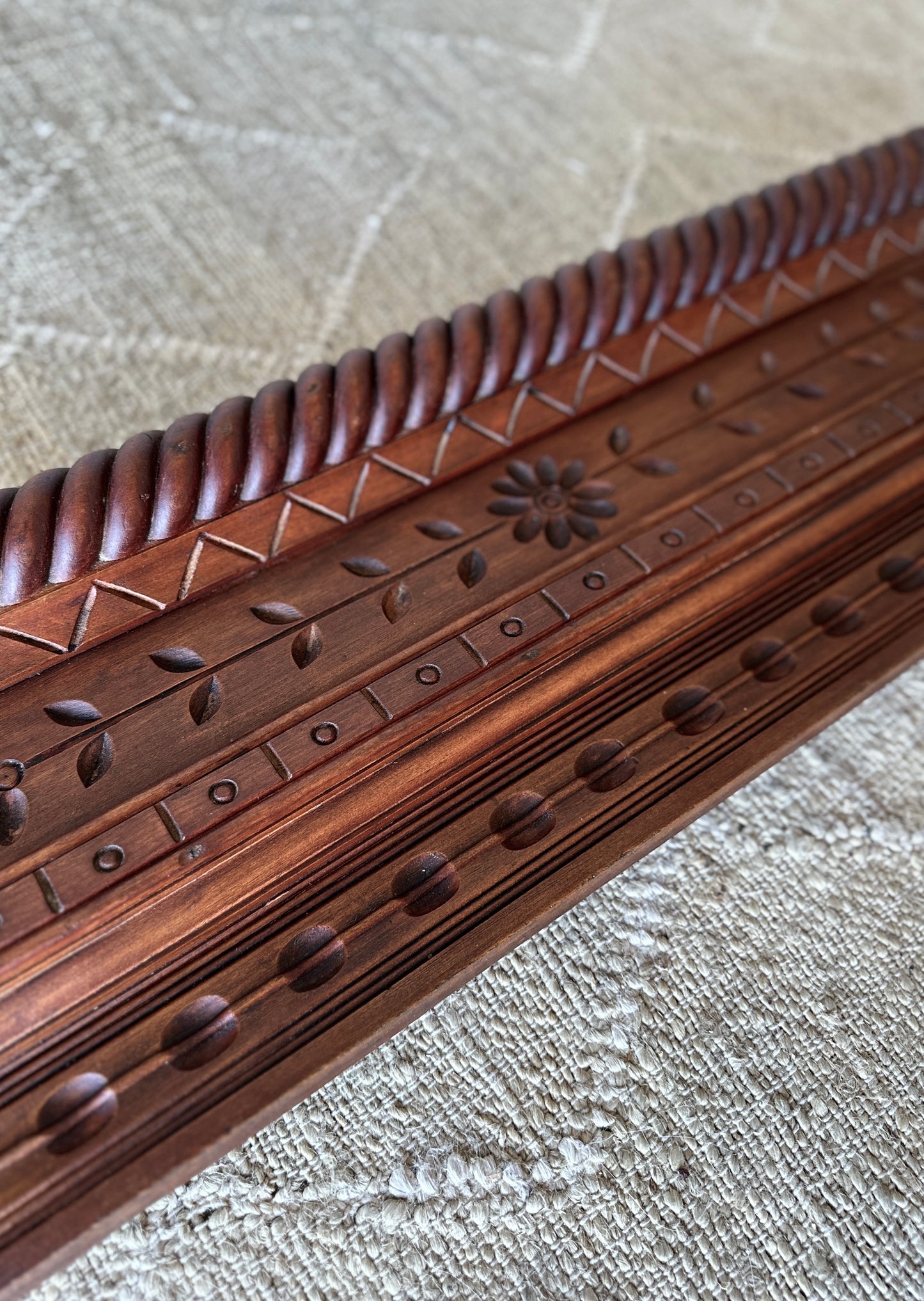 Vintage Walnut Architectural Furniture Salvage