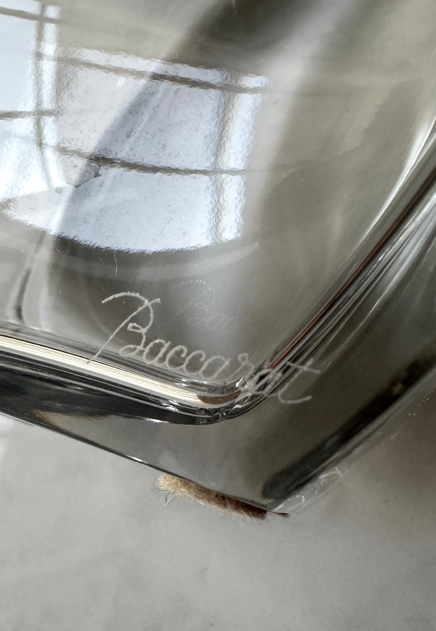 Vintage Signed Baccarat Celine Vase