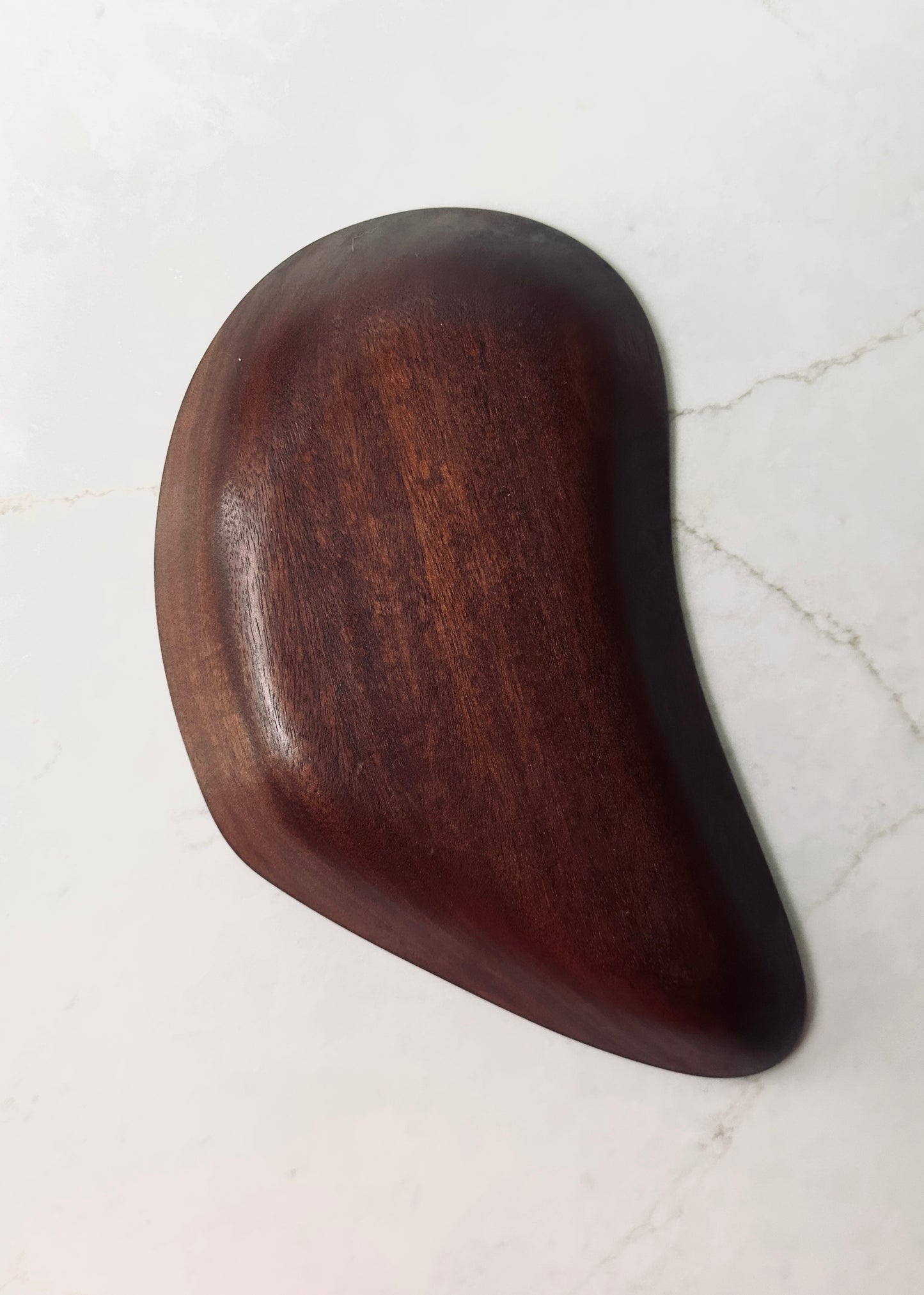 Vintage Organic Shaped Wood Tray