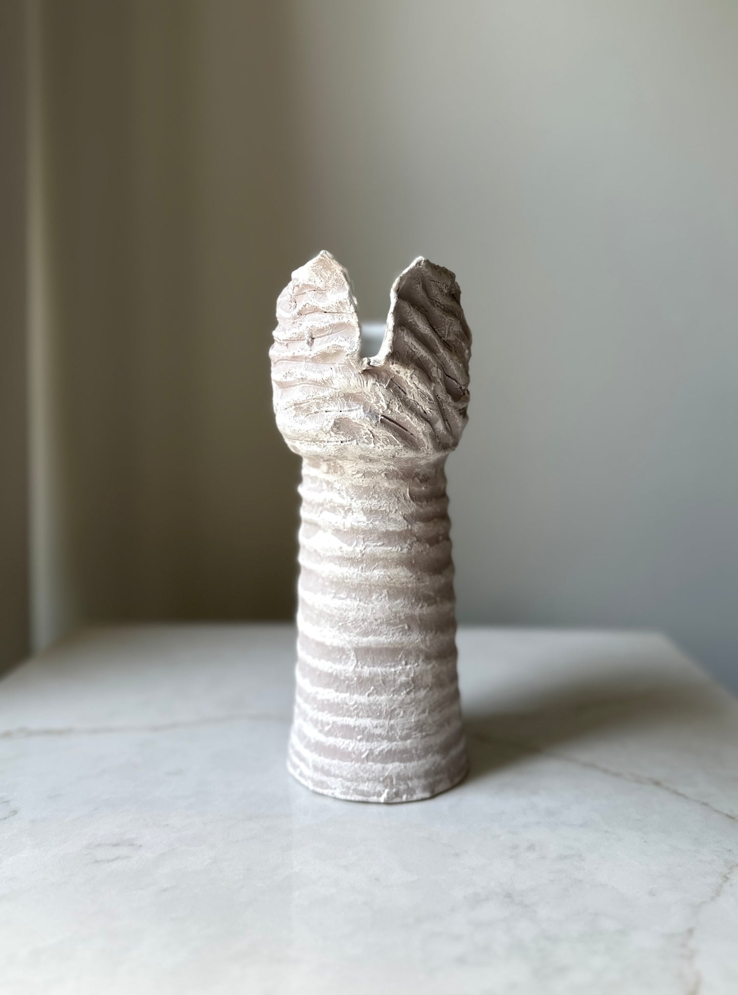 Sculptural Female Form Ceramic Pottery Vase