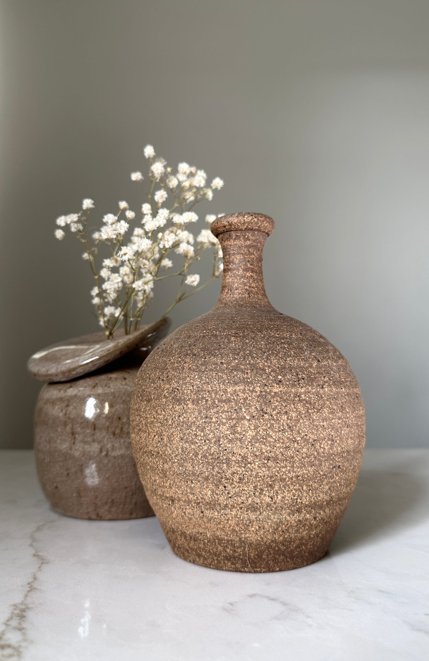 Vintage Earthy Pottery Set