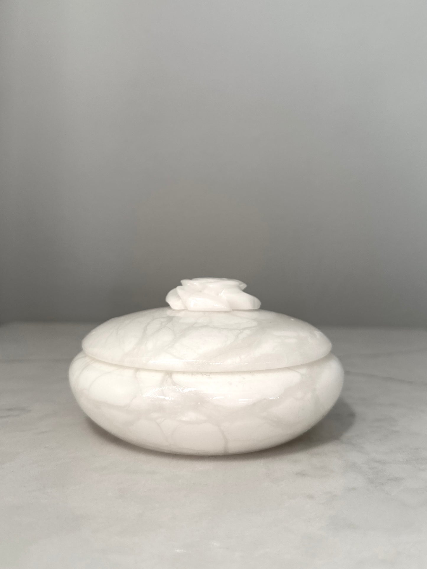 Italian Alabaster Trinket Dish