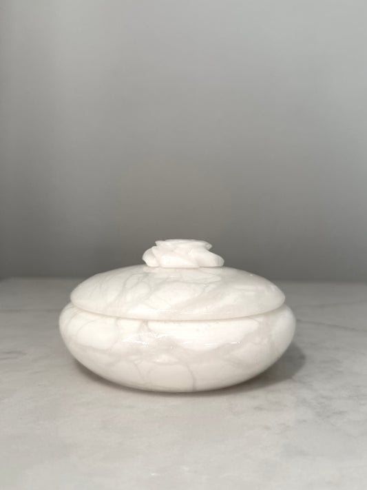 Italian Alabaster Trinket Dish