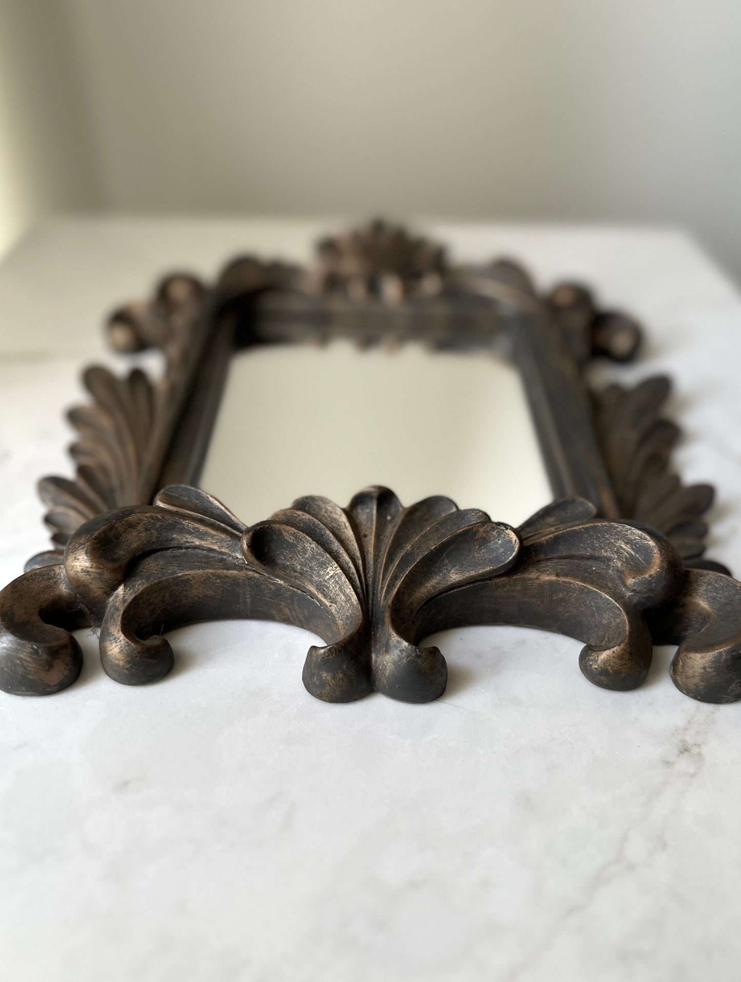 Vintage Ornate Accent Mirror