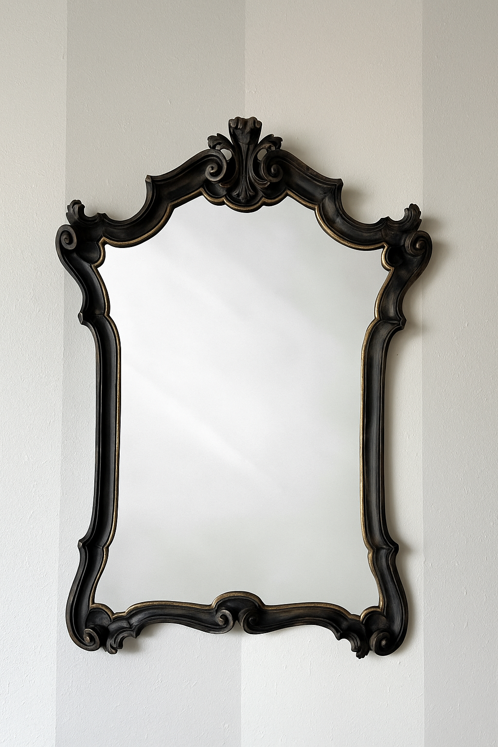 Large, Dramatic Vintage Italian Mirror
