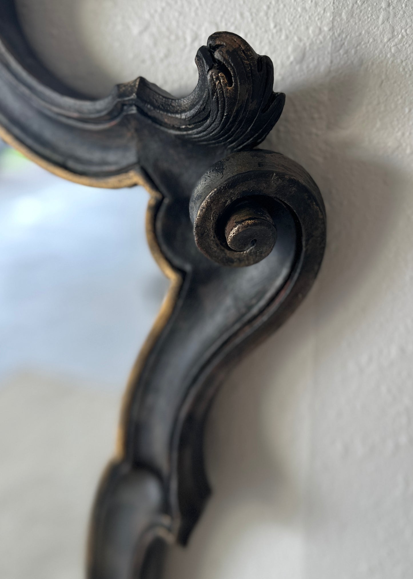 Large, Dramatic Vintage Italian Mirror