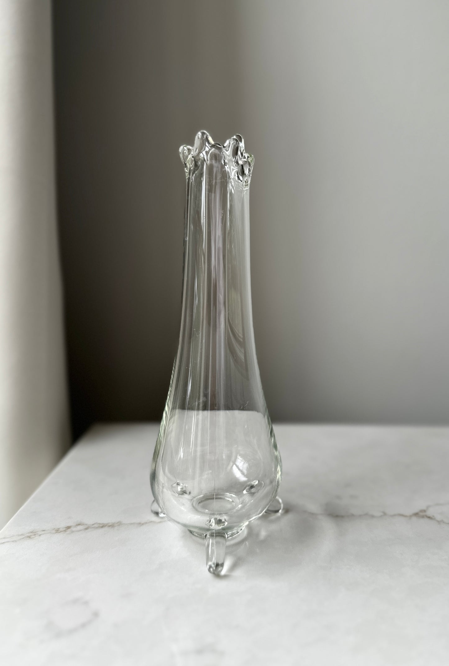 Mid-Century Swung Footed Vase