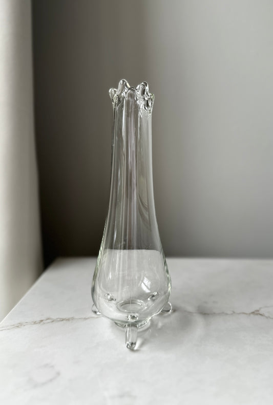 Mid-Century Swung Footed Vase