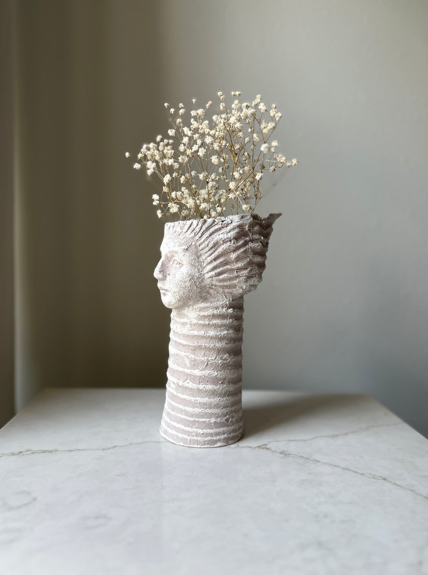 Sculptural Female Form Ceramic Pottery Vase