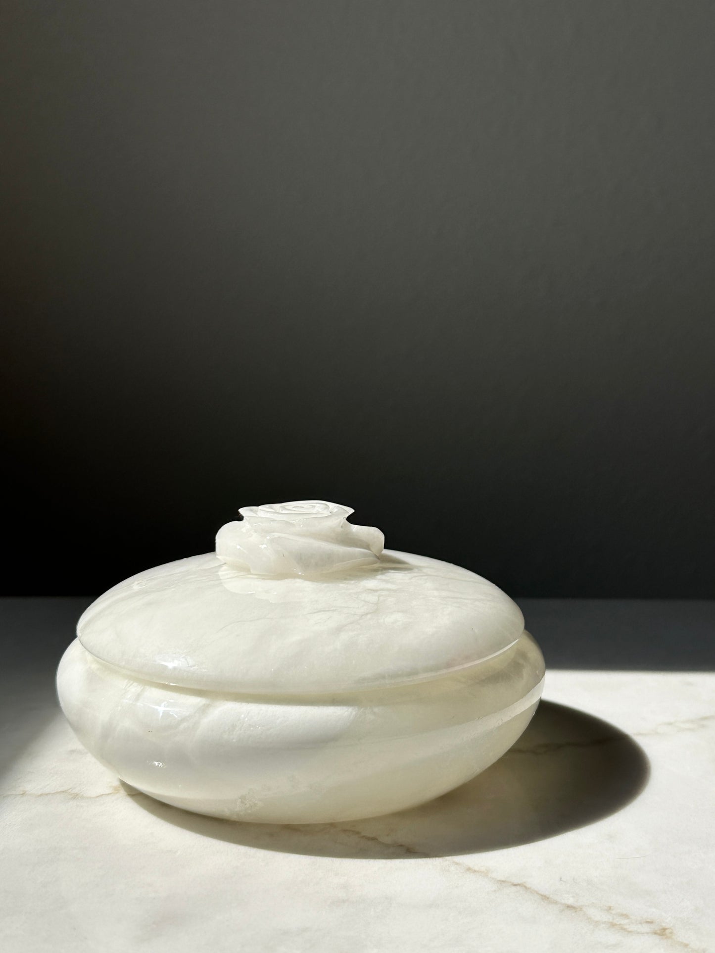 Italian Alabaster Trinket Dish