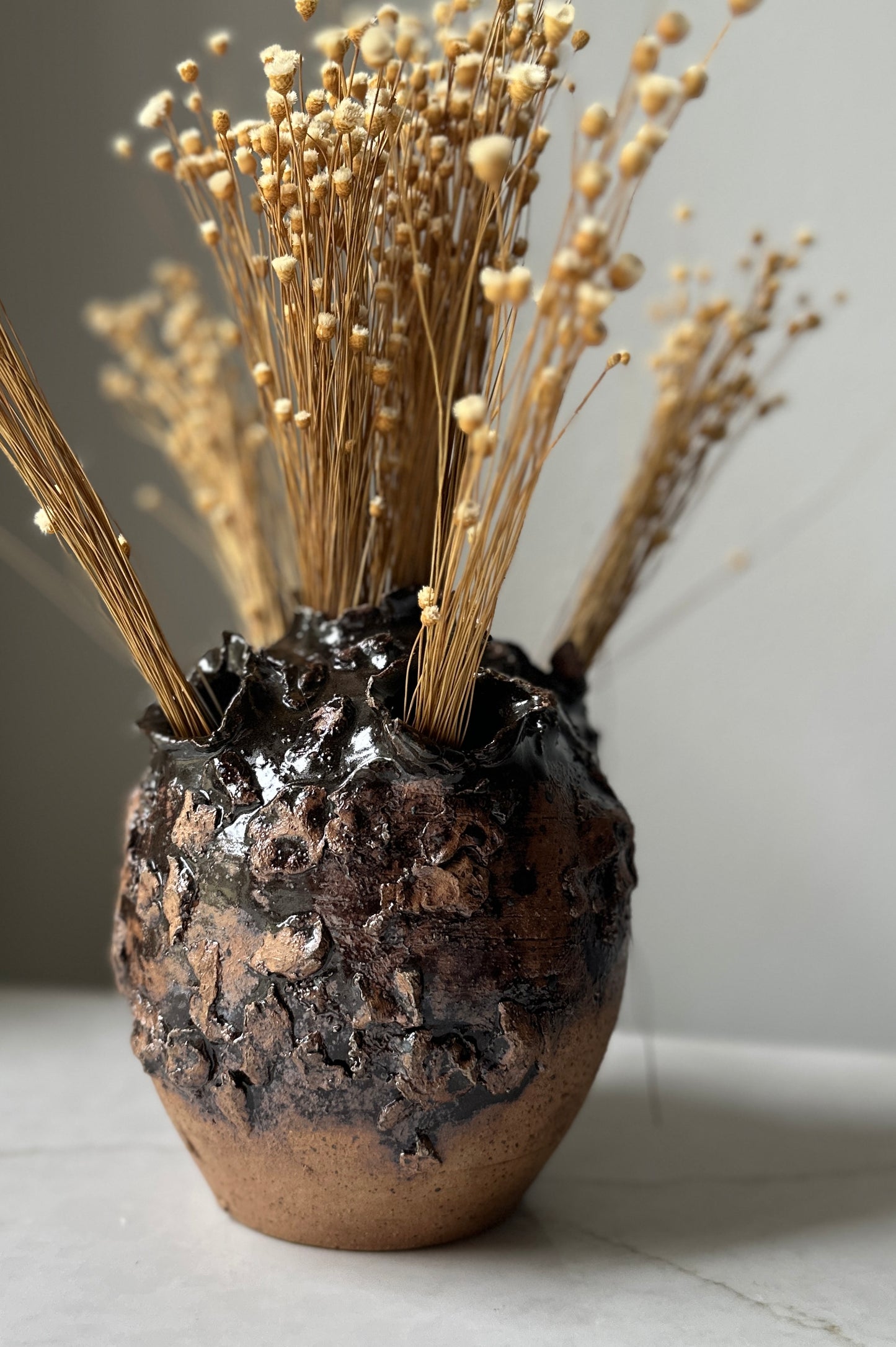 Brutalist Studio Pottery Vessel