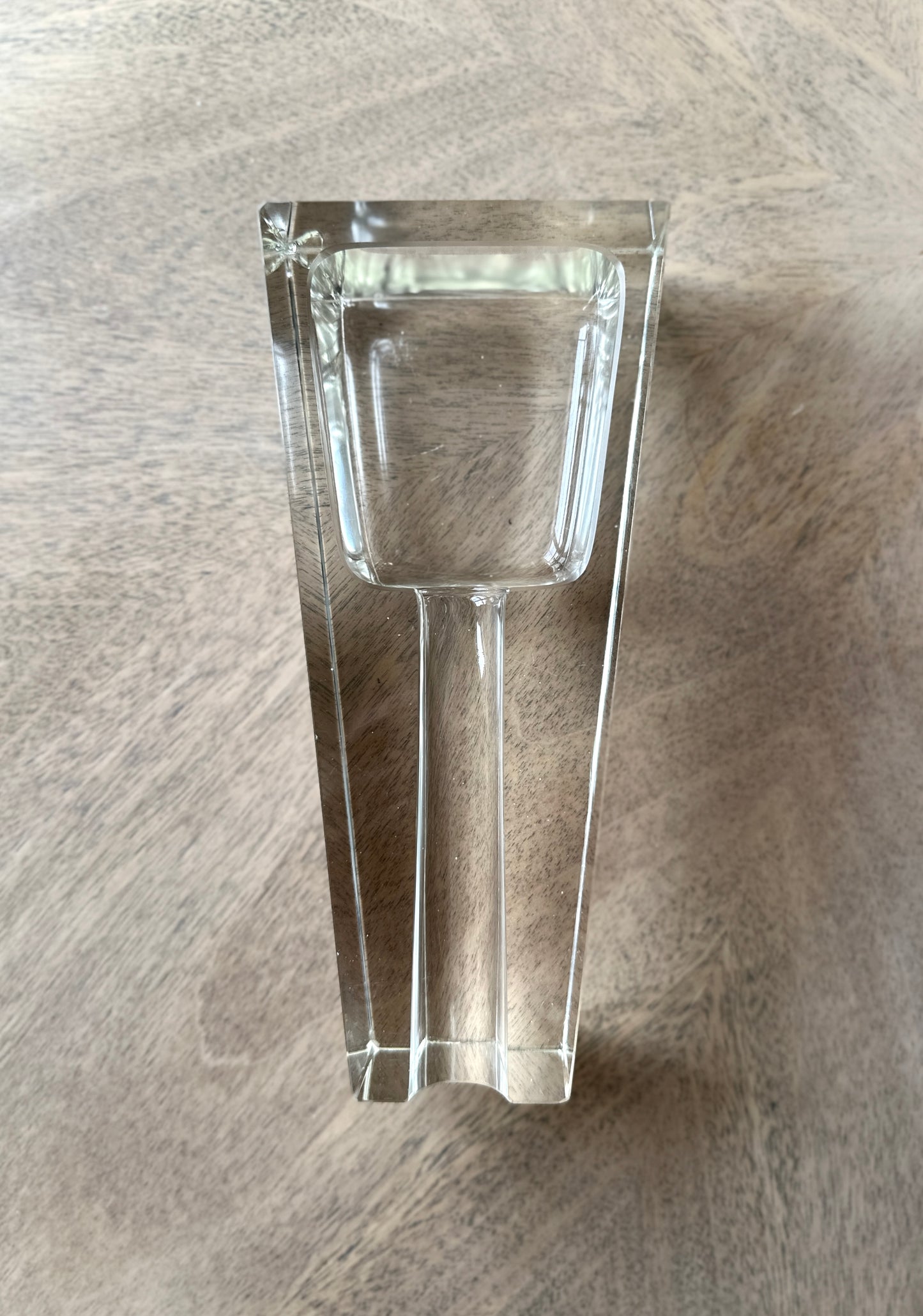 Vintage Crystal Dunhill Large Cigar Ashtray