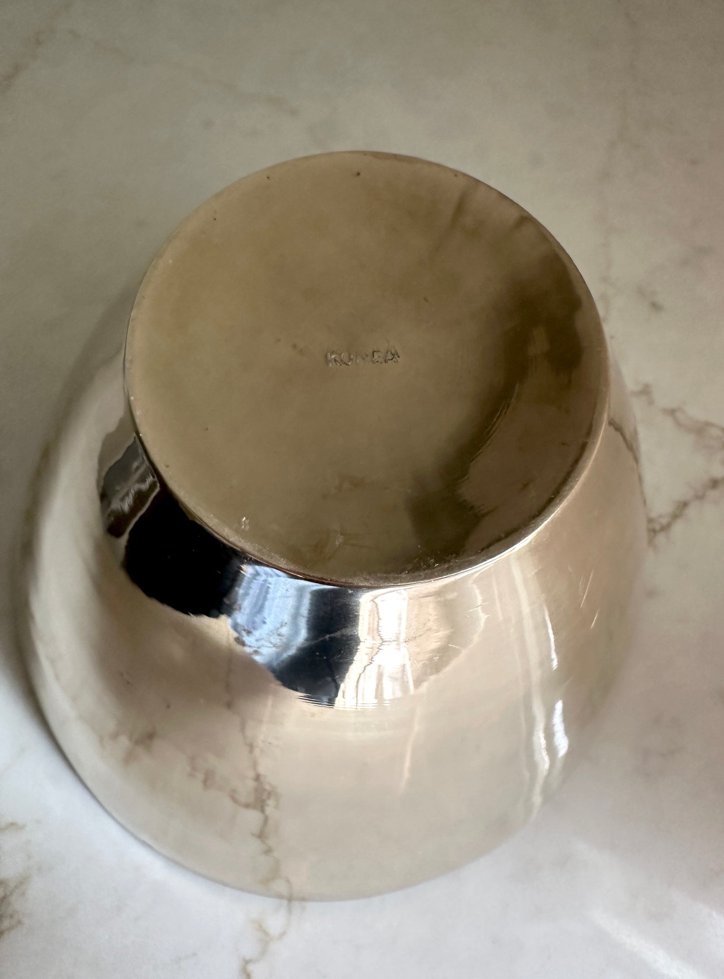 Solid Brass Vintage Ice Bucket