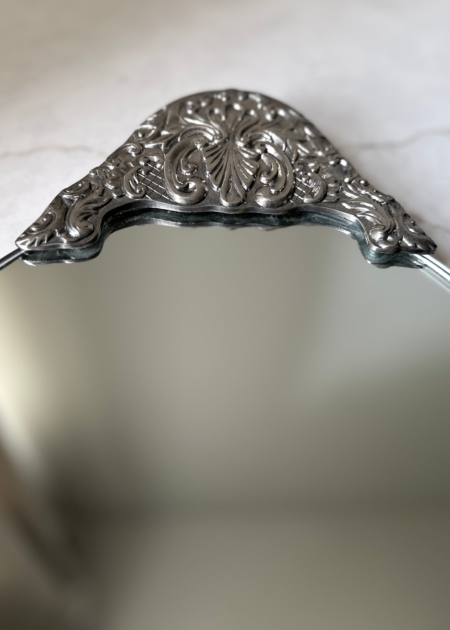Ornate Aged Vanity Mirror