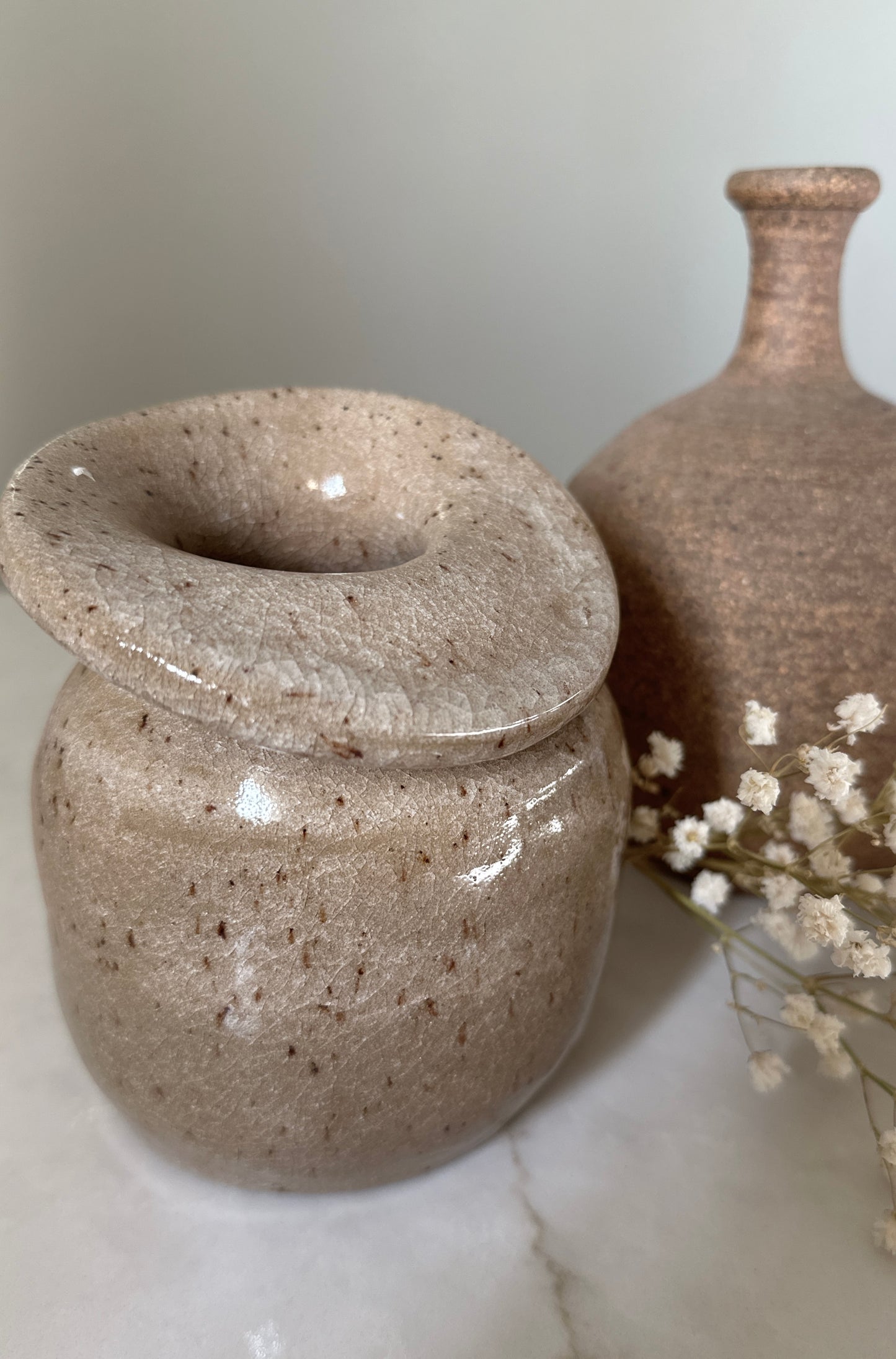 Vintage Earthy Pottery Set