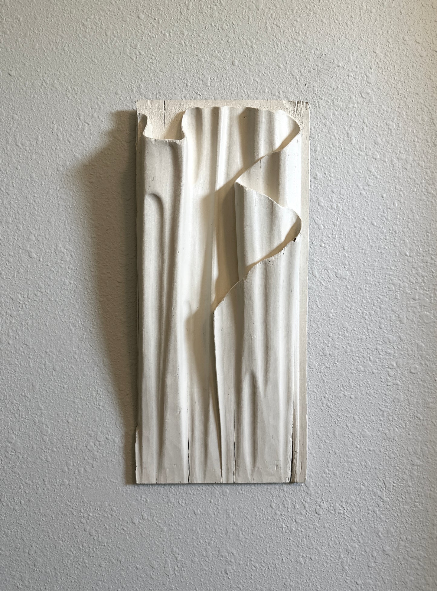 Unique Carved Wood Sculpture or Section of Architectural Salvage