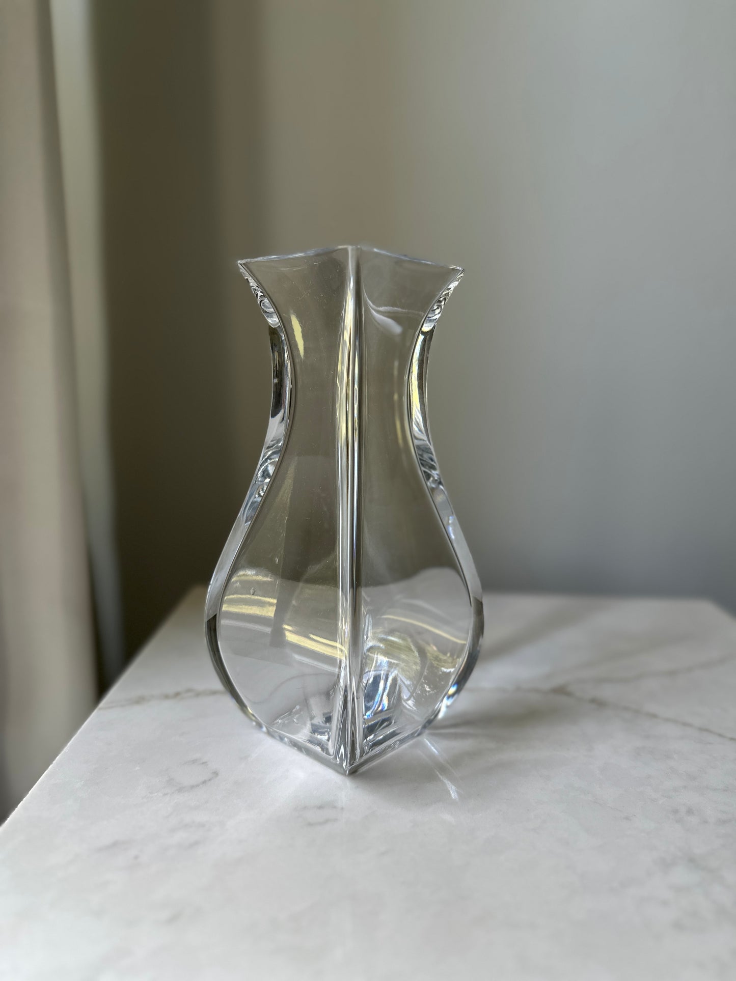 Vintage Signed Baccarat Celine Vase