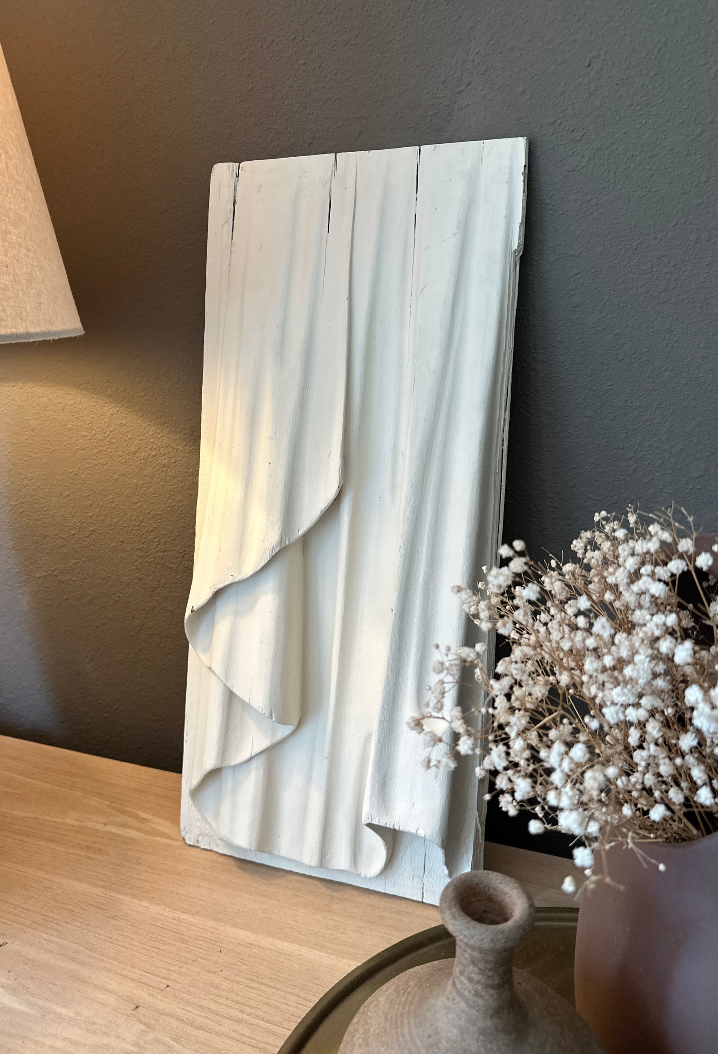 Unique Carved Wood Sculpture or Section of Architectural Salvage