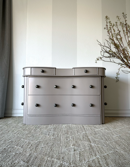 Vintage Modern Accent Dresser with Ball Knobs
