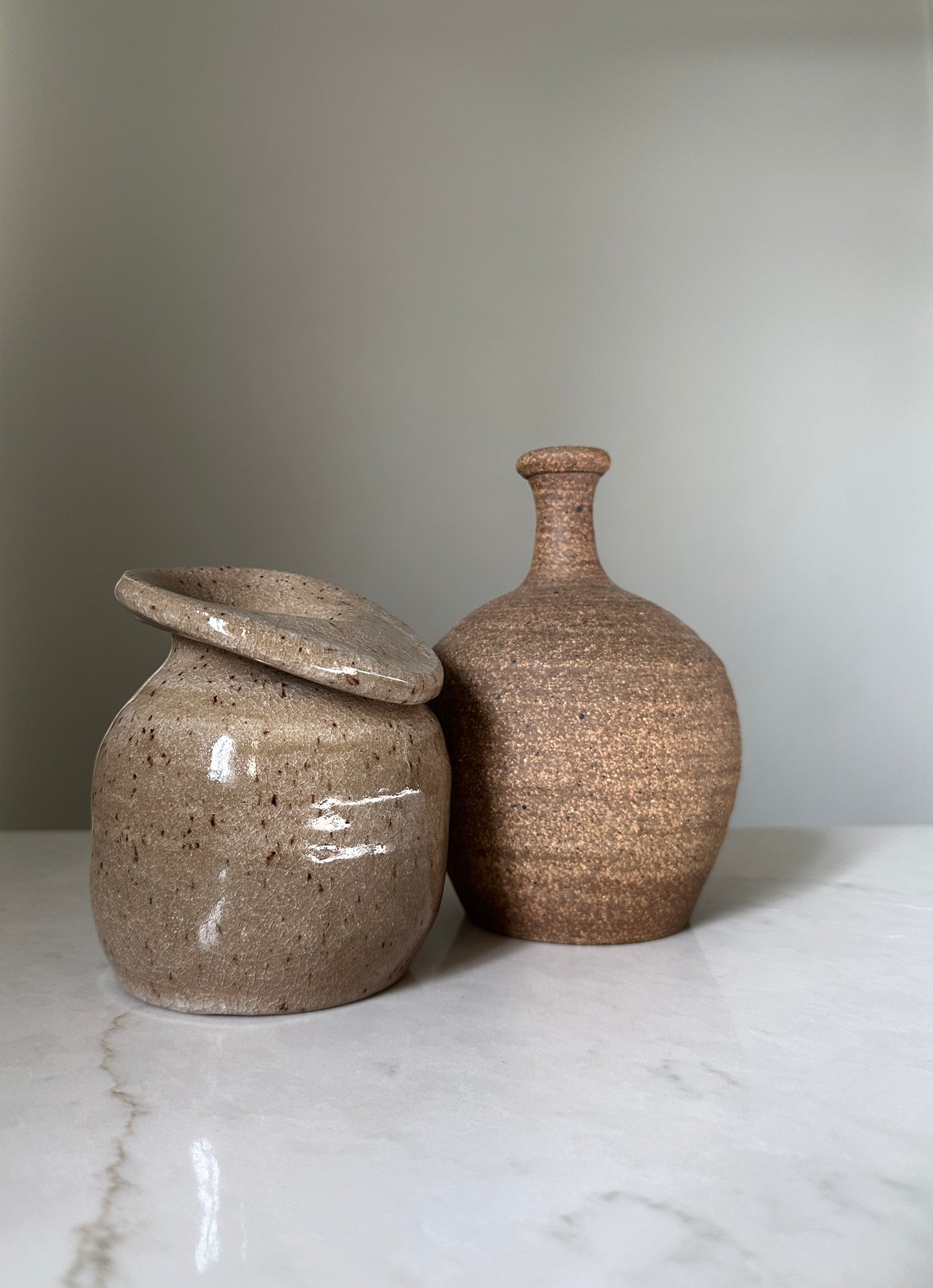 Vintage Earthy Pottery Set