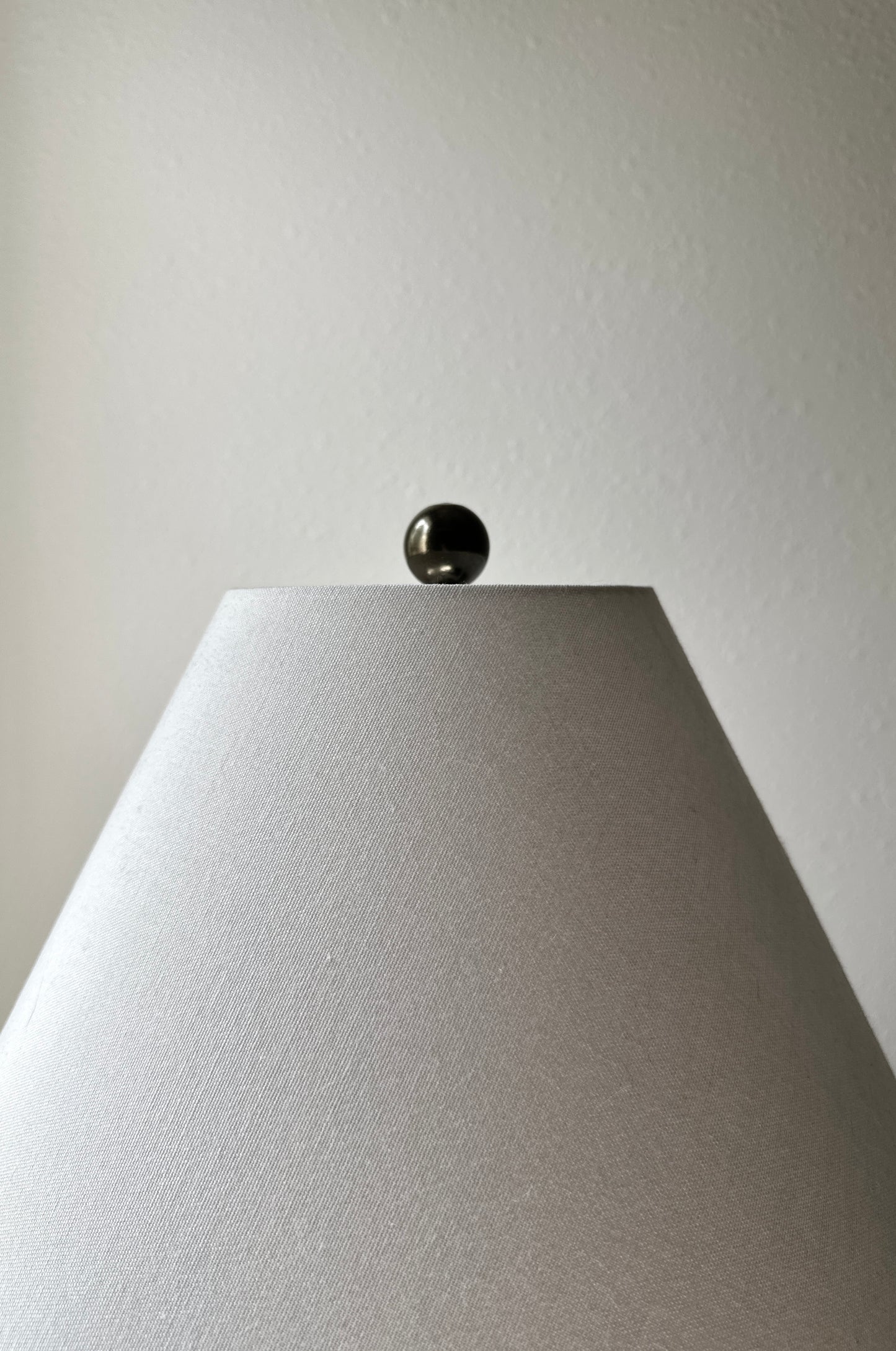 Monumental Vintage Brass Beehive Lamp