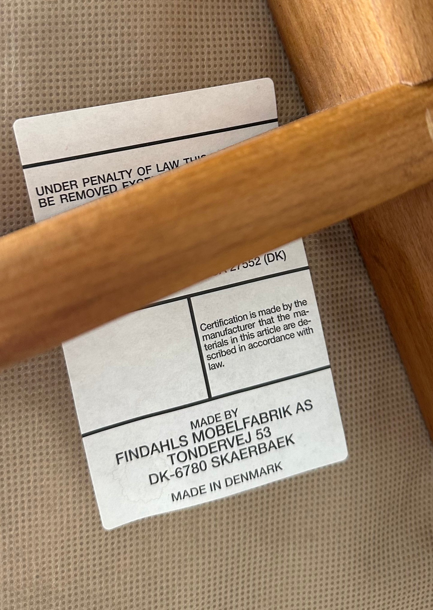 Møbler Danish Modern Teak Counter Stools, Set of 3