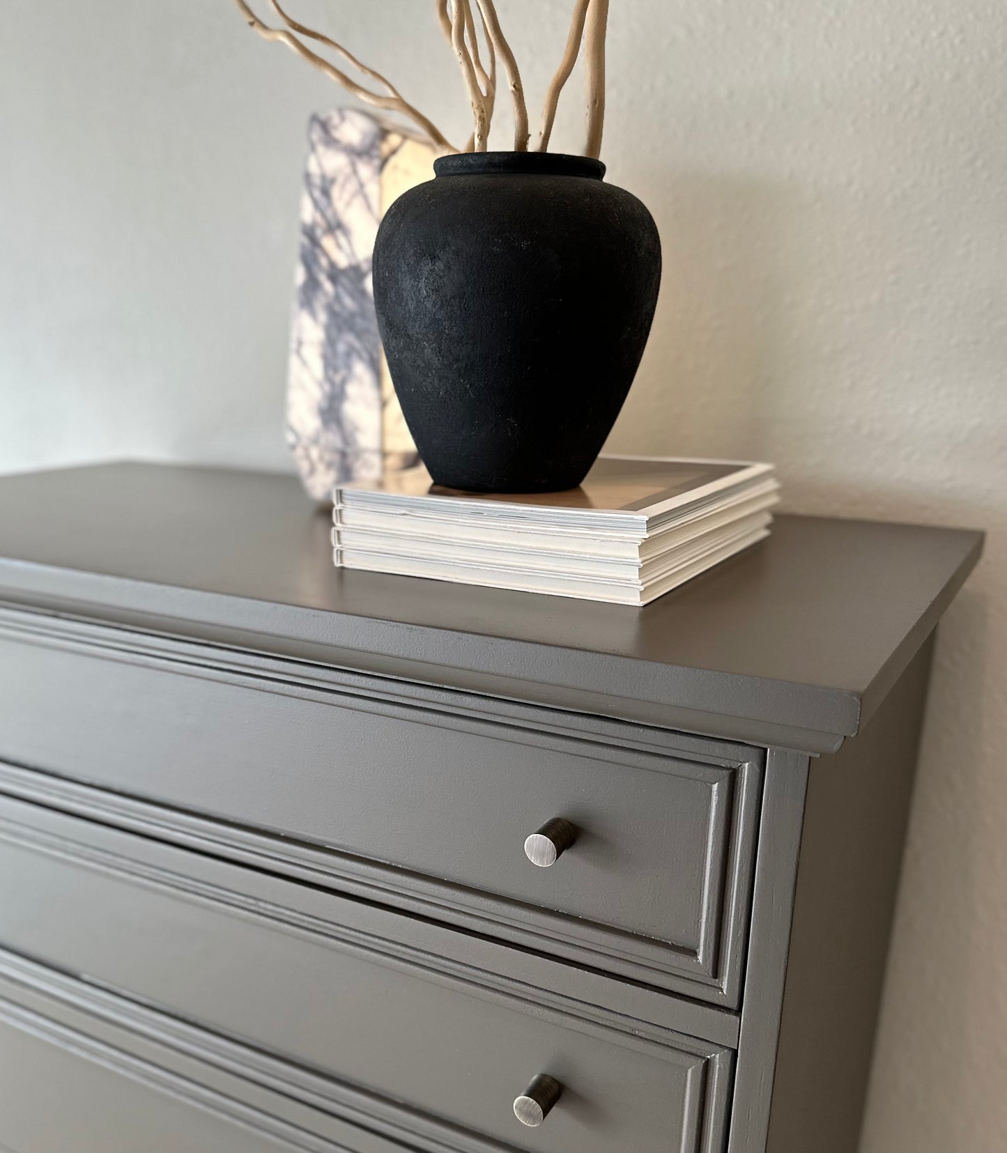 Mid-Century Dixie Tallboy Refinished Dresser