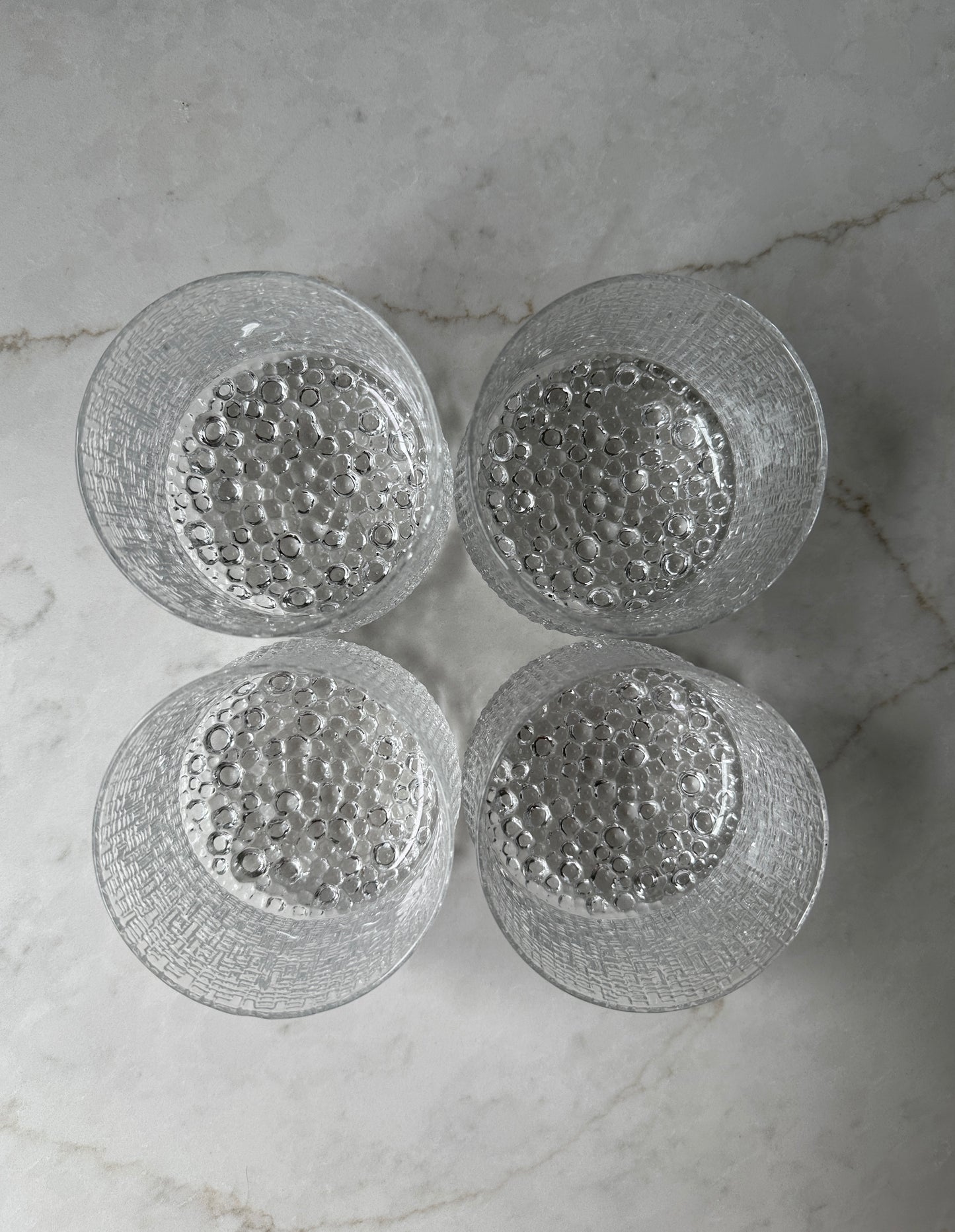 iittala Ultima Thule Footed On The Rocks Glass Set of 4