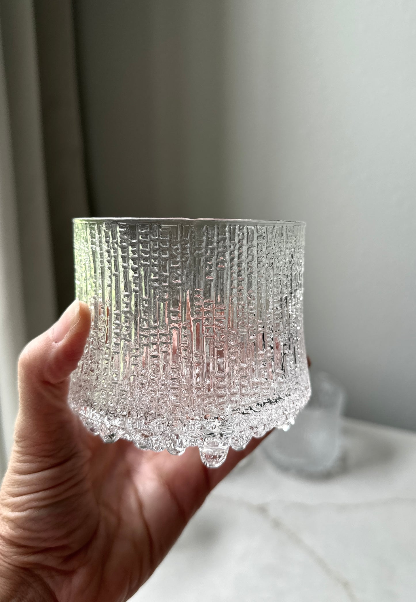iittala Ultima Thule Footed On The Rocks Glass Set of 4