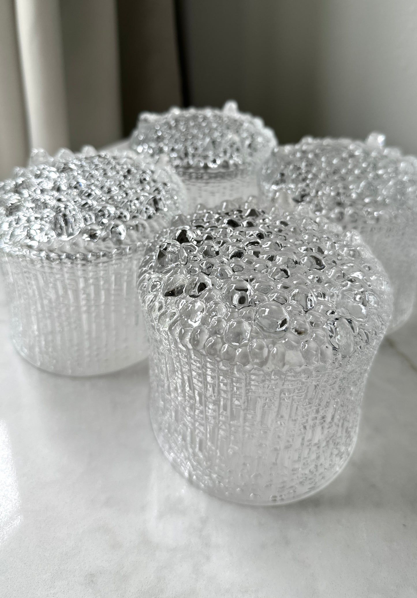 iittala Ultima Thule Footed On The Rocks Glass Set of 4